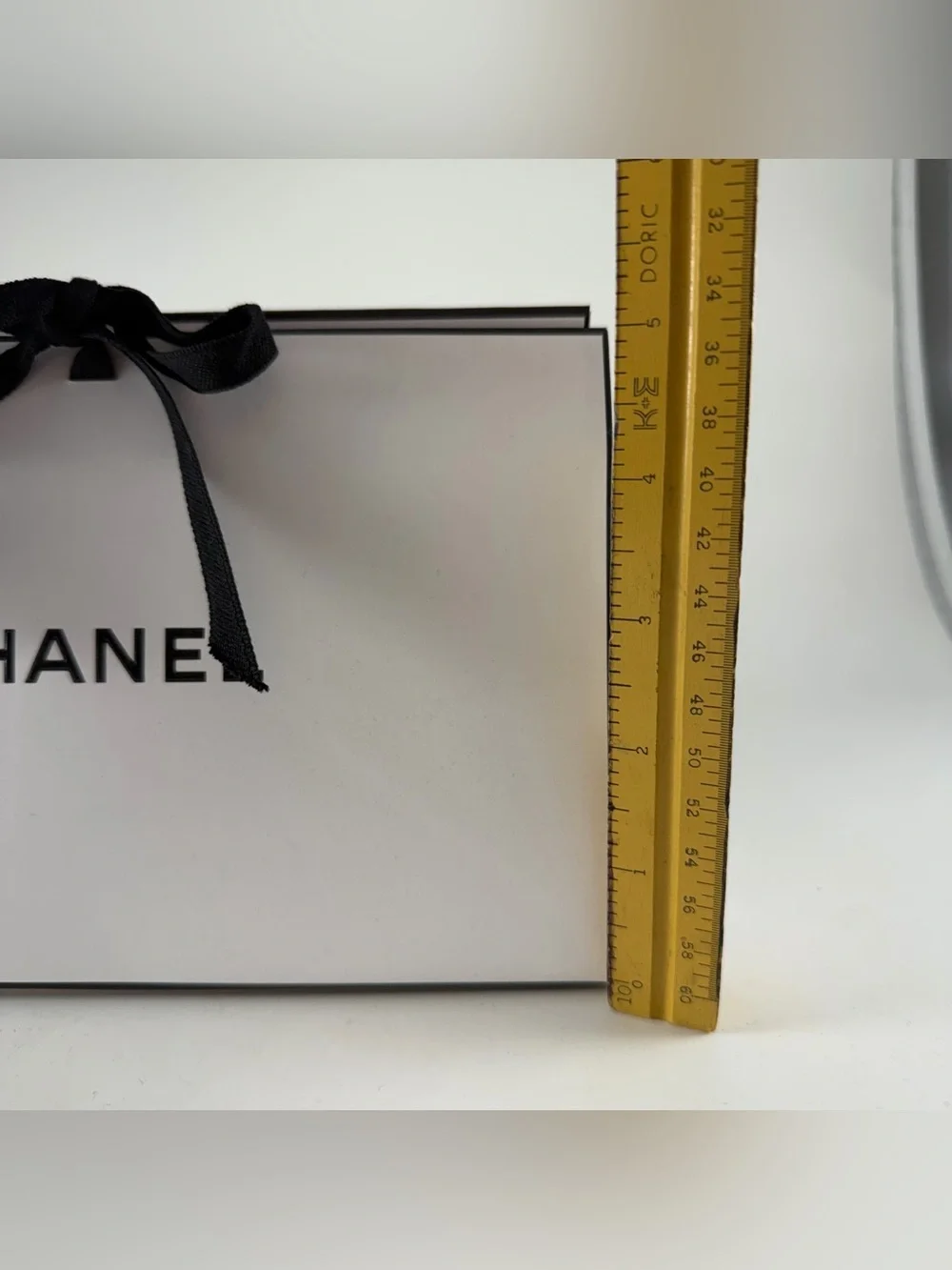 CHANEL white black